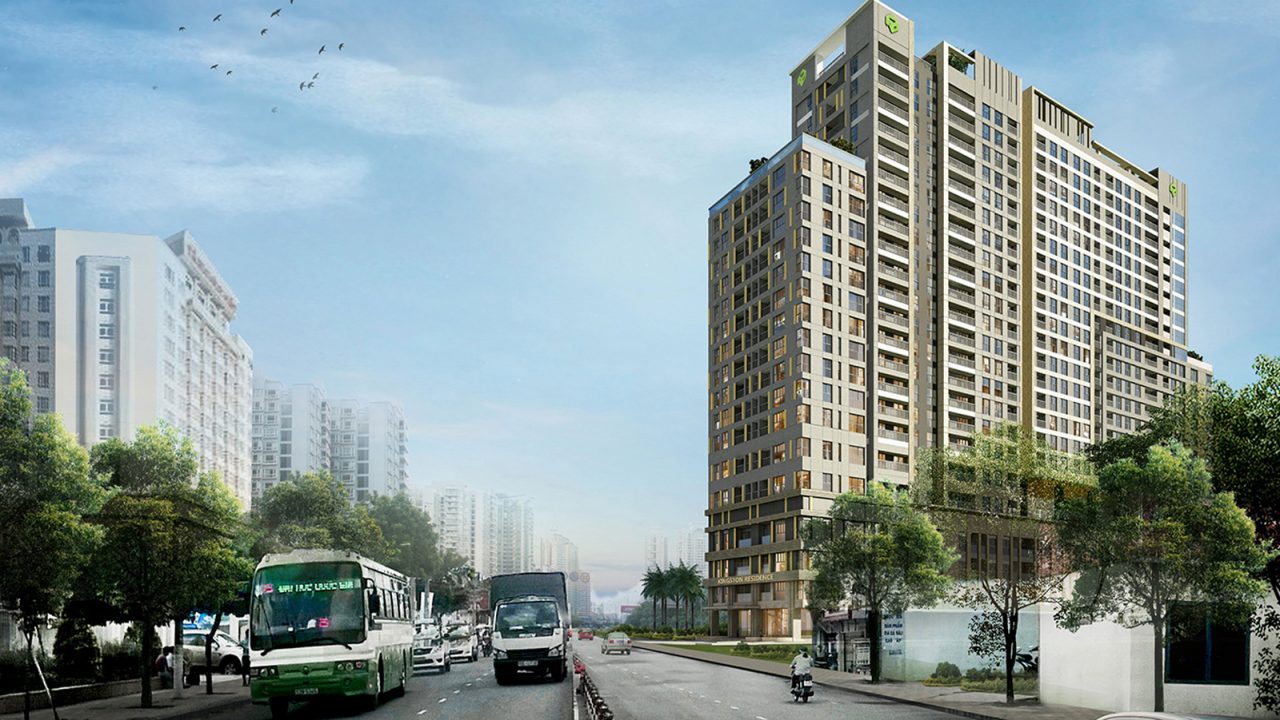 Hồ bơi sân thượng tại Kingston Residence