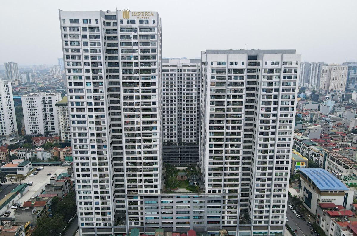 Căn hộ mẫu tại Imperia Garden