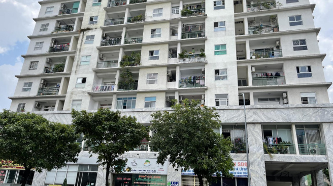 Toàn cảnh chung cư Khang Gia Tân Hương tại quận Tân Phú