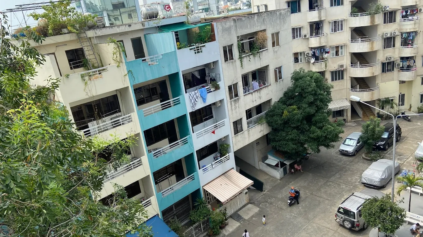 Nội thất bên trong căn hộ chung cư 675 Nguyễn Kiệm