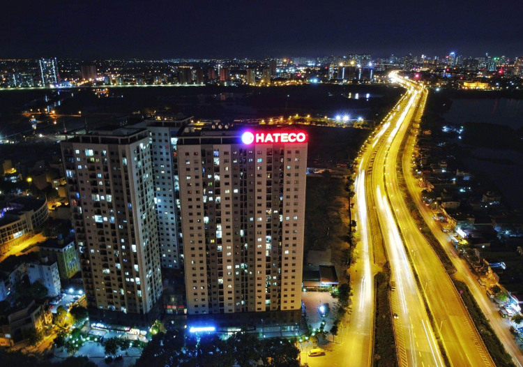 Khu vực xung quanh chung cư Hateco Hoàng Mai
