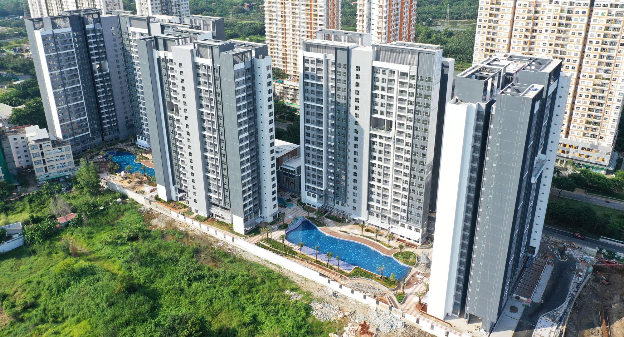 Không gian sống xanh tại dự án Celesta Rise