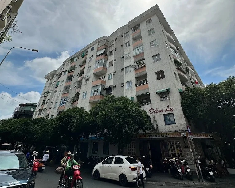 Toàn cảnh chung cư Nhiêu Tứ, Quận Phú Nhuận