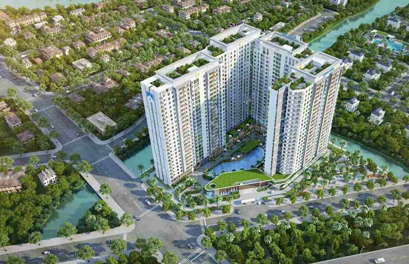 Khu vực xung quanh chung cư Sài Gòn Intela, Bình Chánh