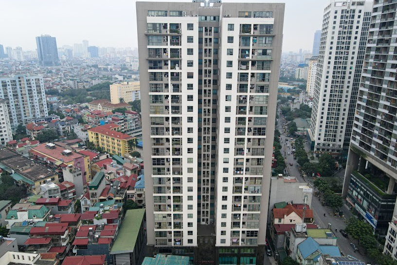 Toàn cảnh chung cư Mỹ Đình Plaza