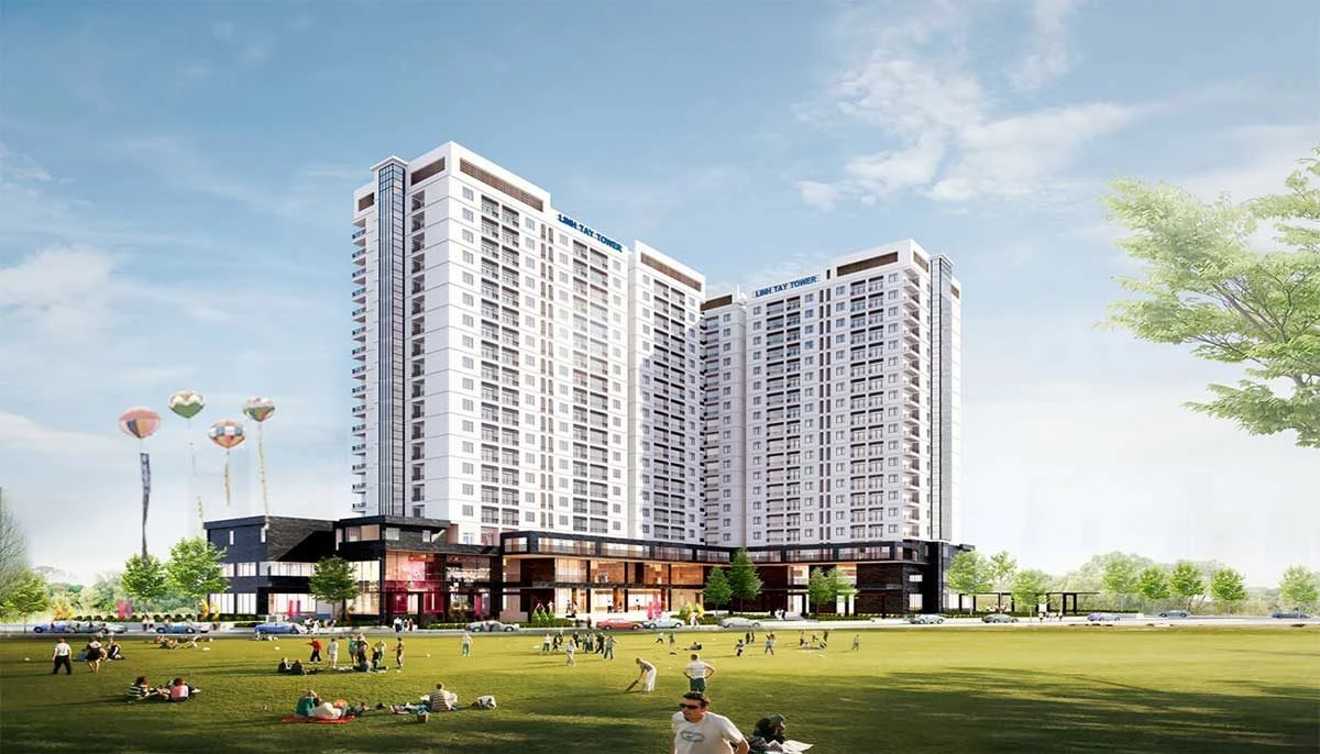 Nội thất căn hộ tại Linh Tây Tower