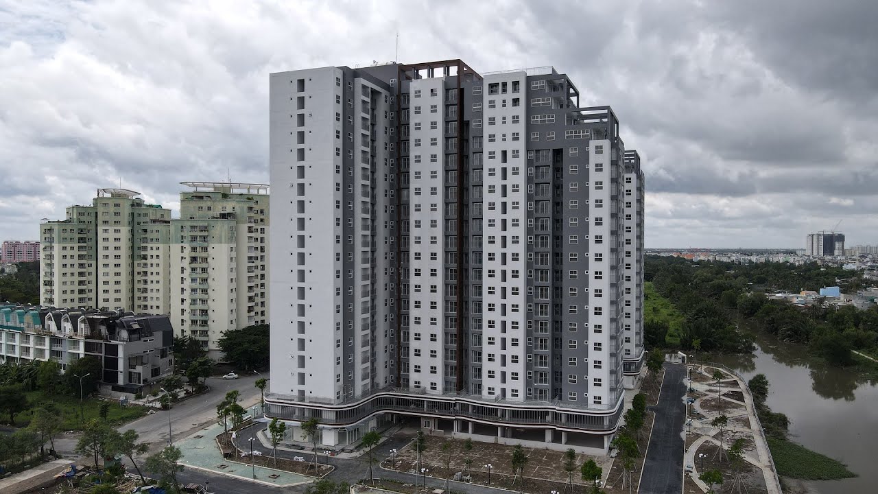 Phối cảnh chung cư Conic Riverside