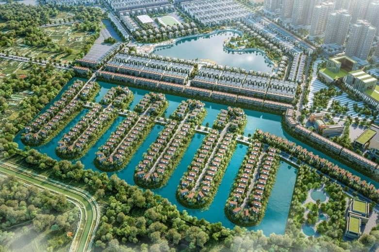 Phối cảnh đại đô thị Vinhomes Green City Hậu Nghĩa, Đức Hoà