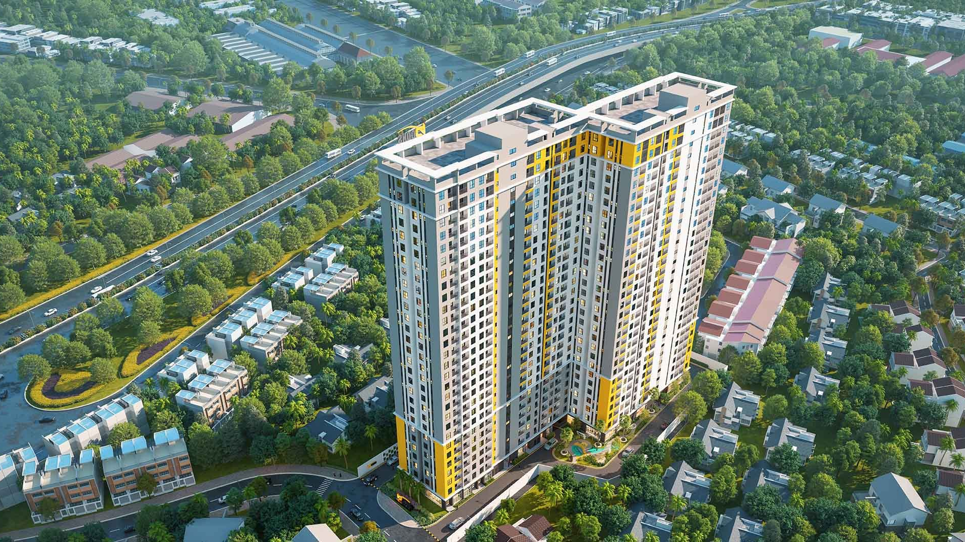 Phối cảnh dự án Bcons Polygon