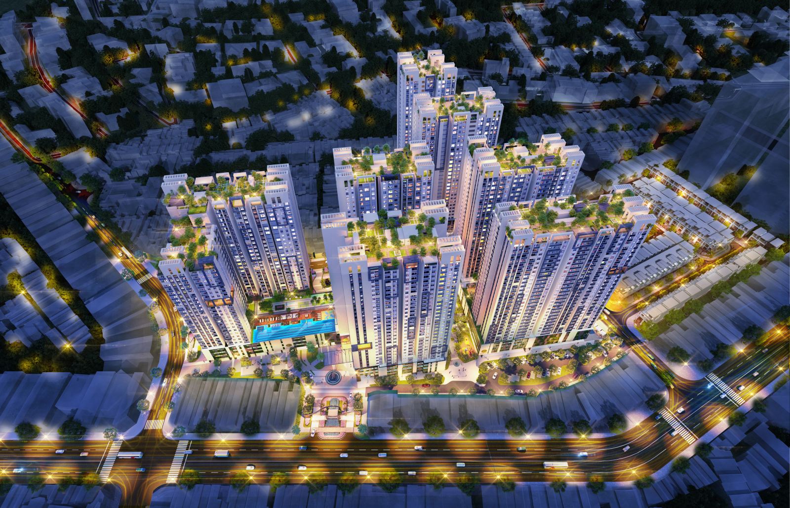 Khu vực lân cận dự án Hà Đô Centrosa Garden Quận 10