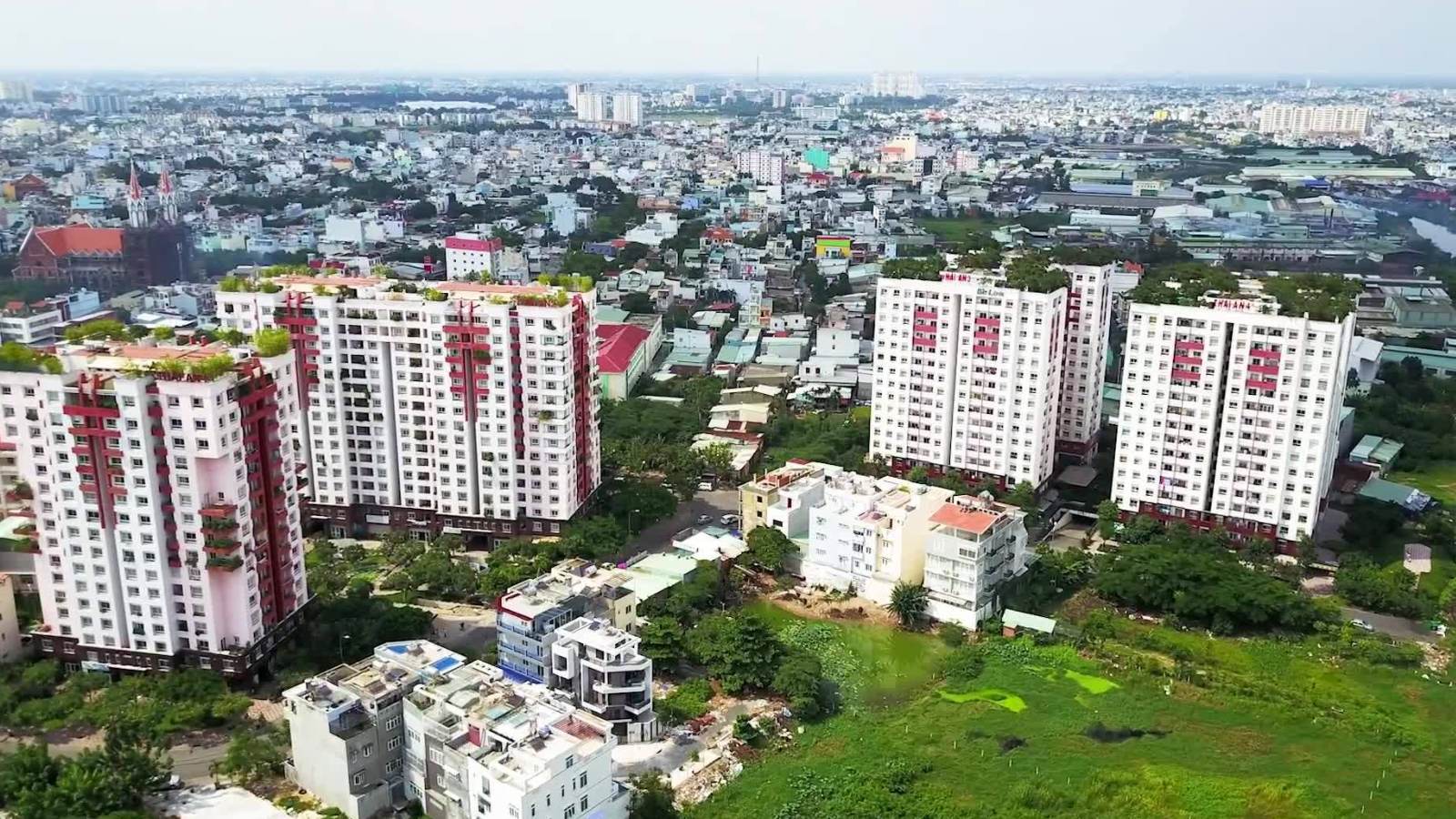 Toàn cảnh chung cư Thái An Apartment, Quận 12