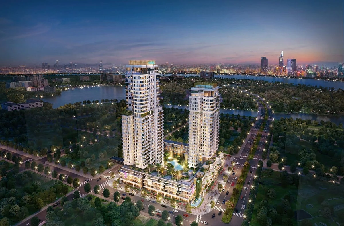 Nội thất cao cấp bên trong căn hộ Thủ Thiêm Zeit River