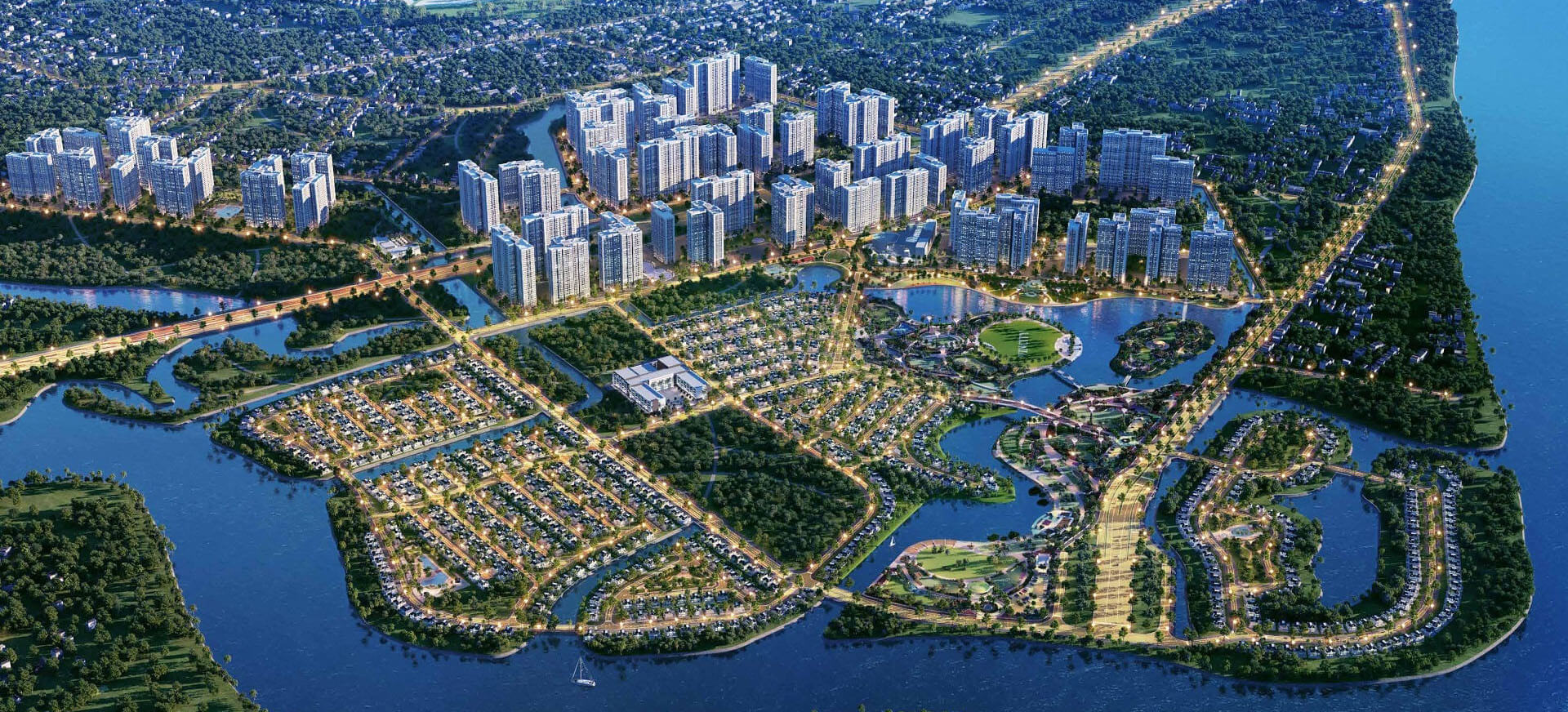 Phối cảnh tổng thể dự án Vinhomes Grand Park Thủ Đức