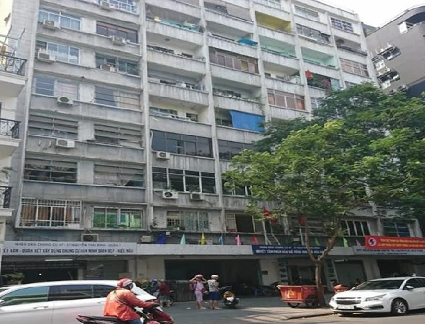 Nội thất một căn hộ điển hình tại chung cư 47-57 Nguyễn Thái Bình