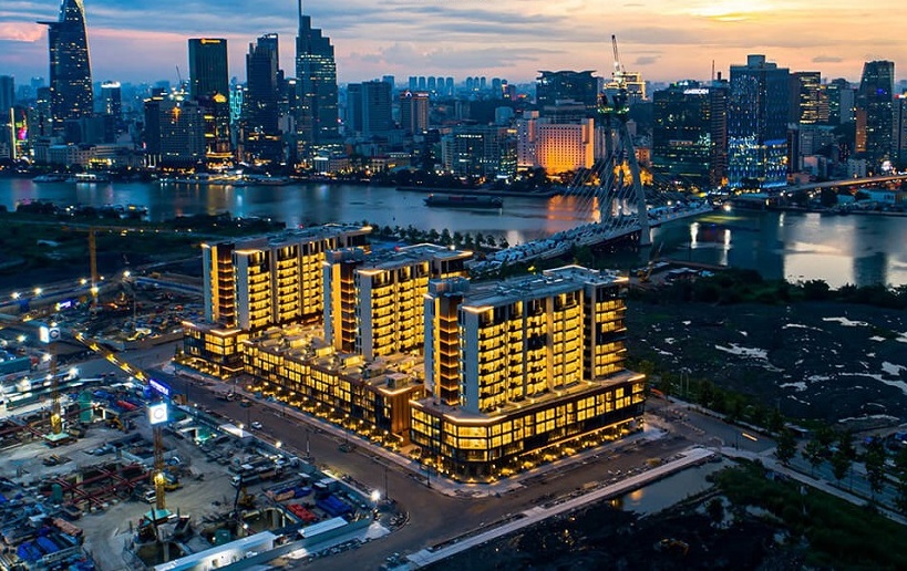 Không gian nội thất sang trọng và tầm nhìn đắt giá từ The Metropole Thủ Thiêm