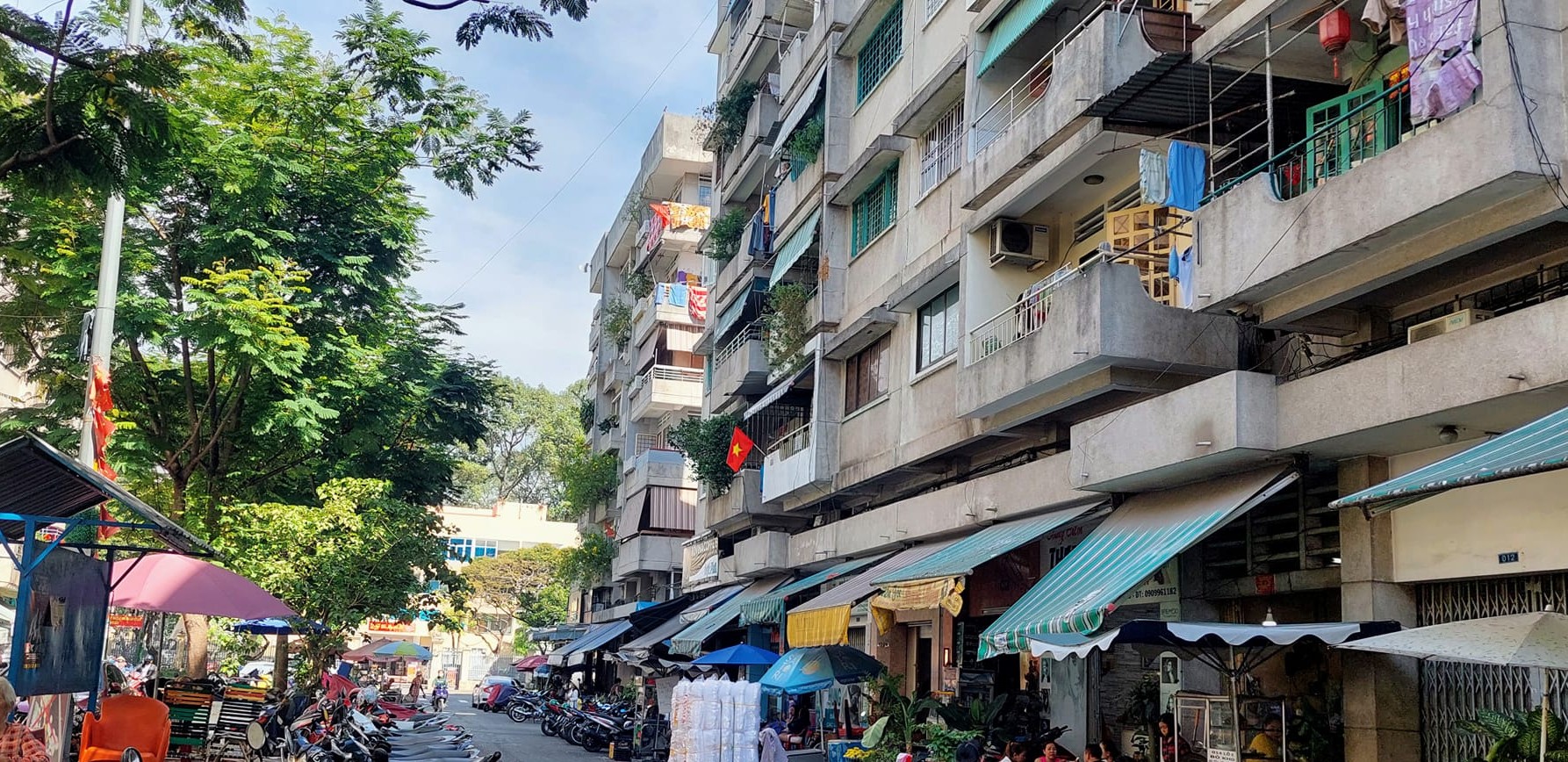 Tổng quan chung cư Xóm Cải, Quận 5