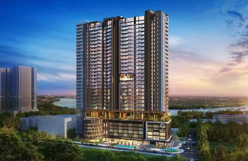 Nội thất sang trọng và tầm nhìn panorama tại The Nassim Thảo Điền
