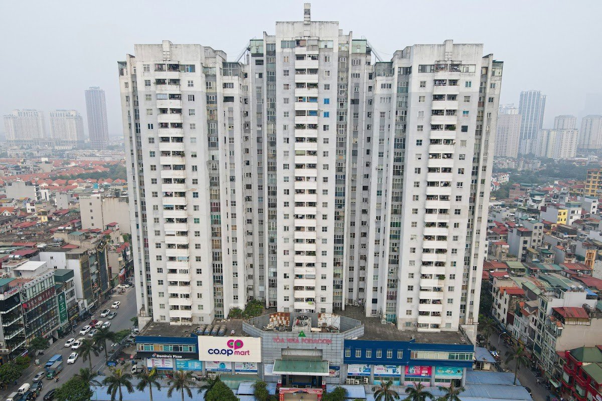 Toàn cảnh chung cư Fodacon, Hà Đông