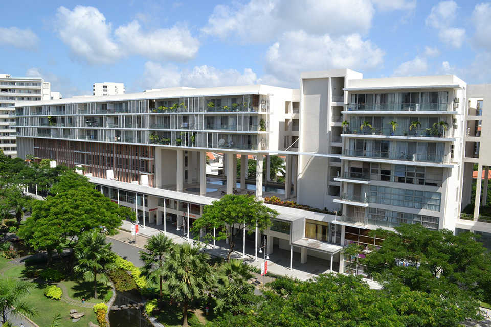 Ngoại thất sang trọng của chung cư Garden Court 2, Phú Mỹ Hưng, Quận 7