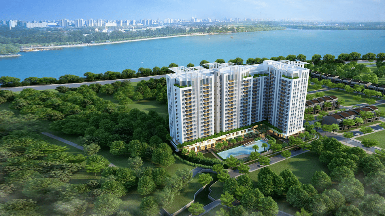 Không gian xanh tại Opal Riverside