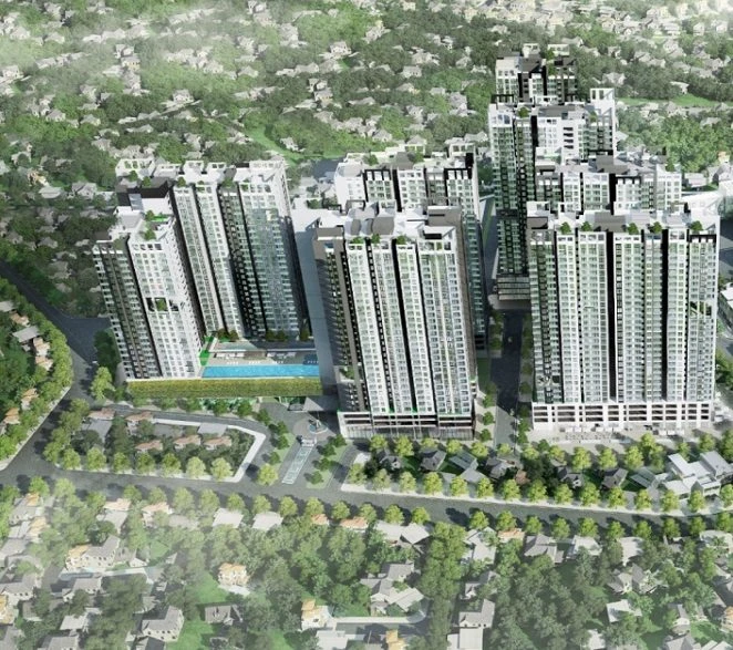 Khu vực xung quanh chung cư Hà Đô Green View Gò Vấp