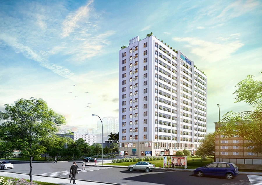 Toàn cảnh chung cư Soho Premier, Bình Thạnh