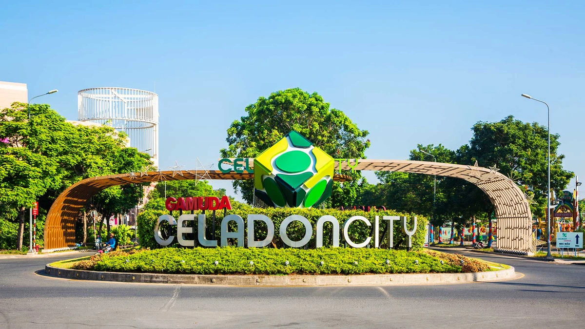 Phối cảnh khu đô thị Celadon City và công viên trung tâm