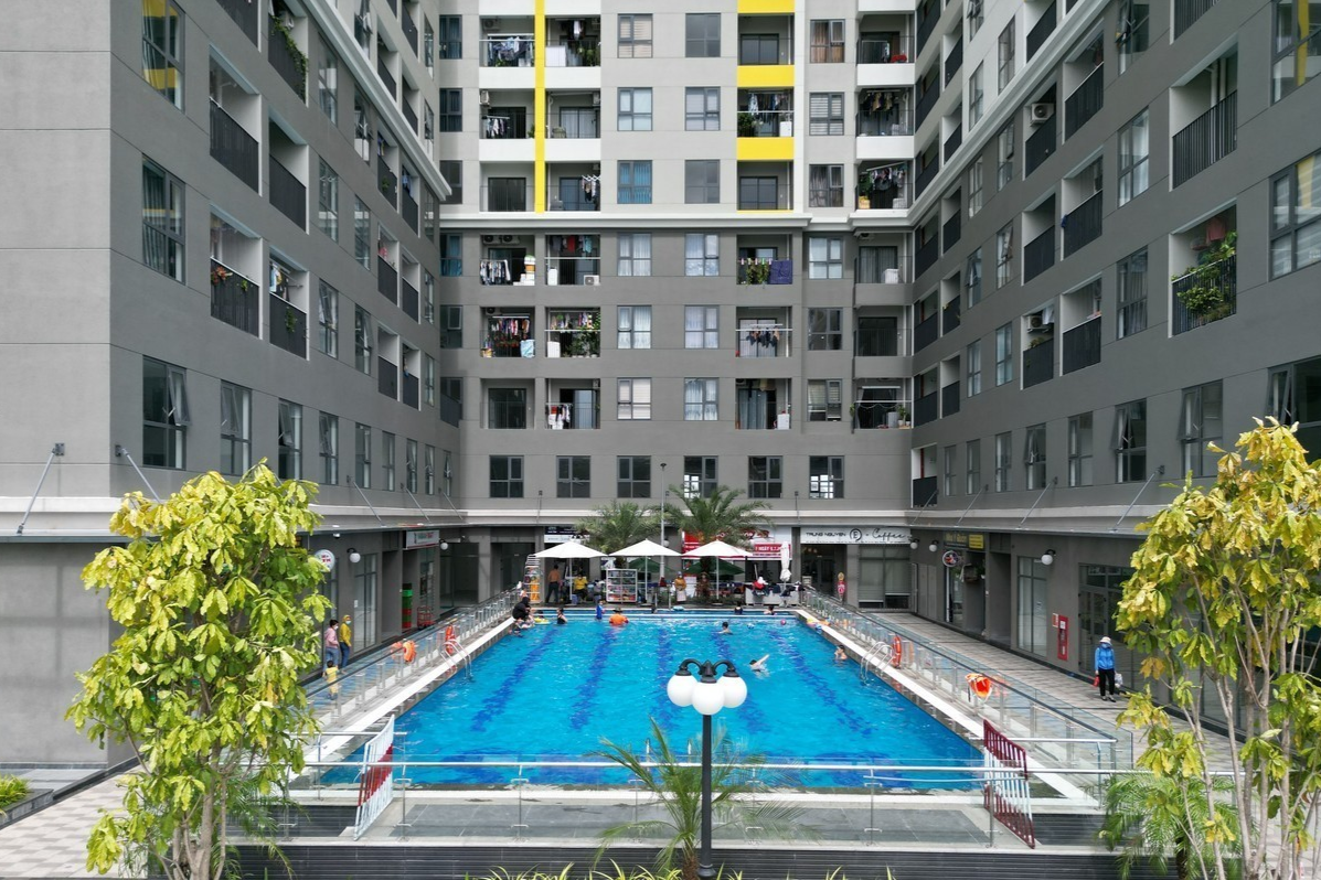 Khu vực xung quanh chung cư Bcons Green View Dĩ An