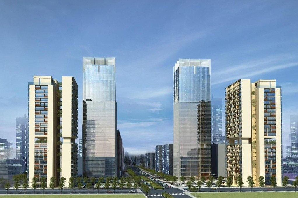 Phối cảnh chung cư VP5 Linh Đàm