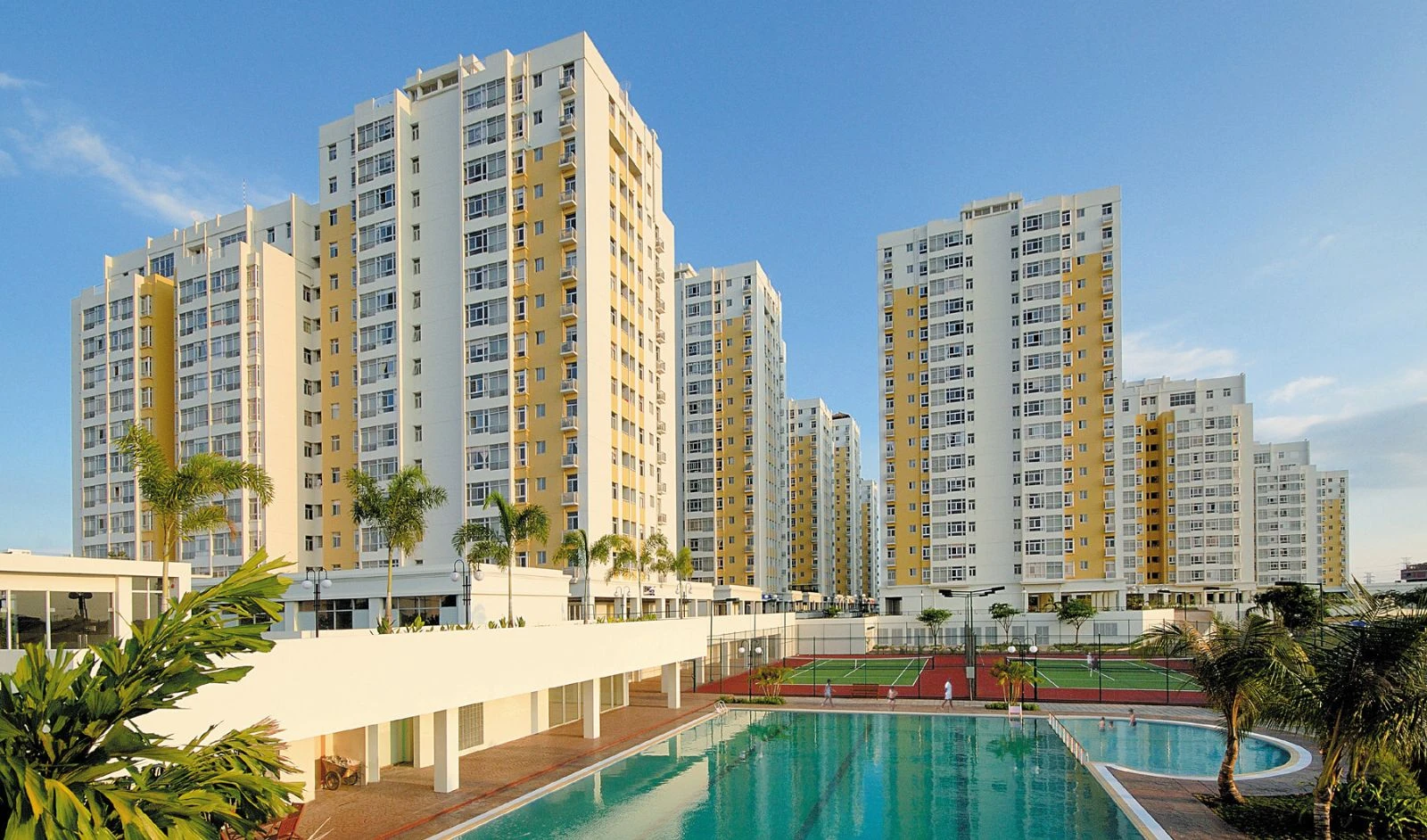 Toàn cảnh chung cư Sky Garden 1 tại Phú Mỹ Hưng