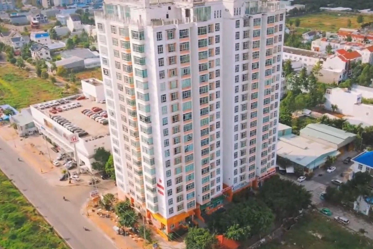 Toàn cảnh dự án Tây Nguyên Plaza tại quận Cái Răng, Cần Thơ