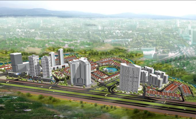 Căn hộ mẫu tại Happy City