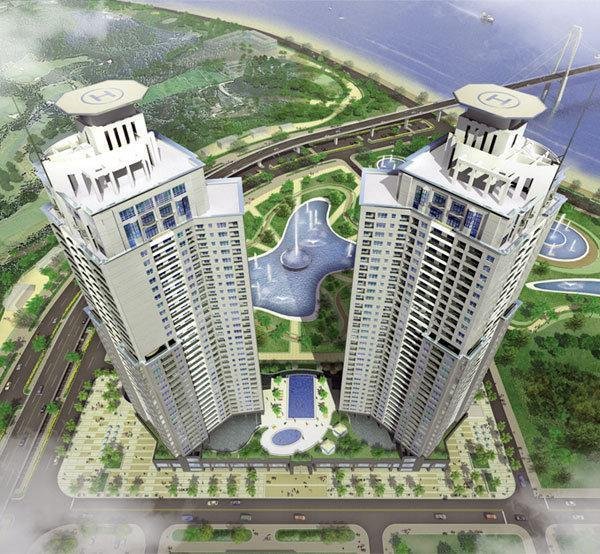 Thiết kế nội thất sang trọng tại căn hộ Blooming Tower Đà Nẵng