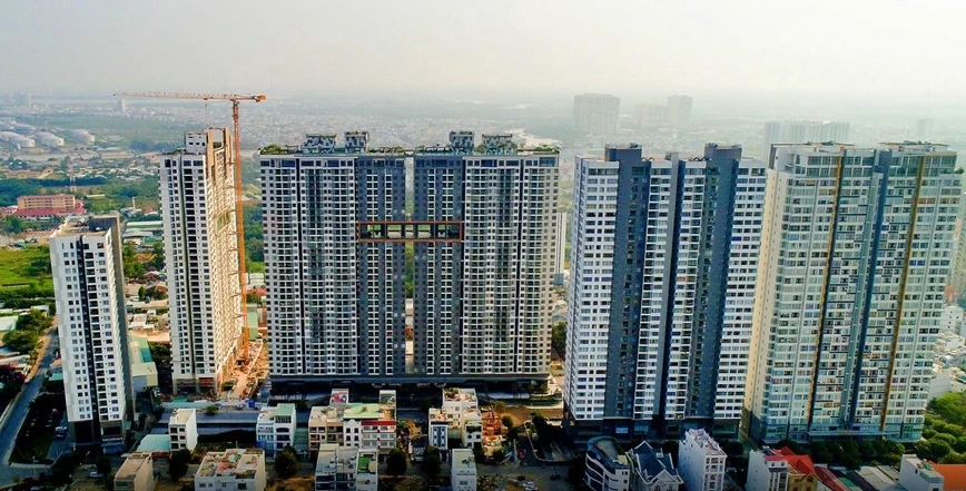 Toàn cảnh dự án River Panorama với view sông Sài Gòn