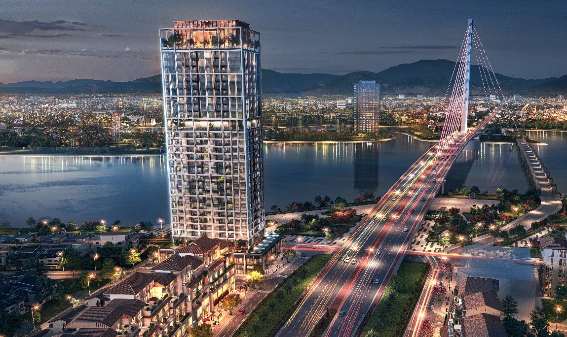 Thiết kế sang trọng của căn hộ Sun Cosmo Residence Đà Nẵng