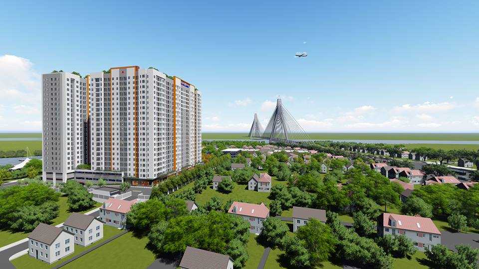 Toàn cảnh dự án Samsora Riverside Bình Dương