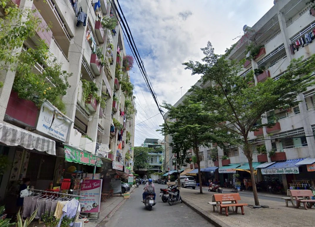 Nội thất bên trong căn hộ chung cư Huỳnh Văn Chính
