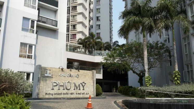 Nội thất bên trong căn hộ chung cư Phú Mỹ