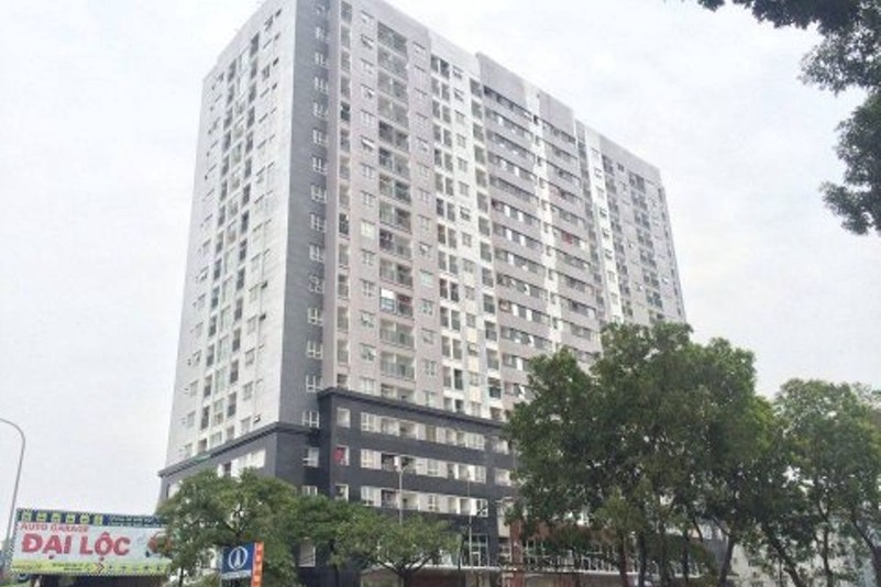 Không gian phòng khách rộng rãi tại chung cư 30 Phạm Văn Đồng