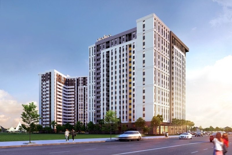 Sảnh chờ sang trọng tại Citadines Bình Dương
