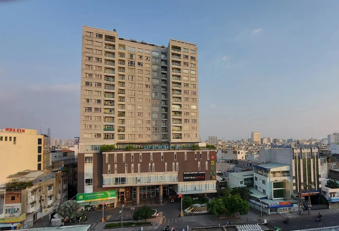 Toàn cảnh Cao ốc Satra - Eximland, Quận Phú Nhuận