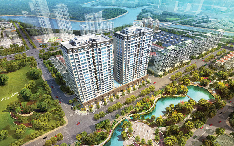Không gian sống xanh tại Nam Phúc - Le Jardin