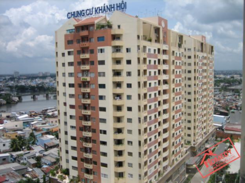 Toàn cảnh chung cư Khánh Hội 2, Quận 4