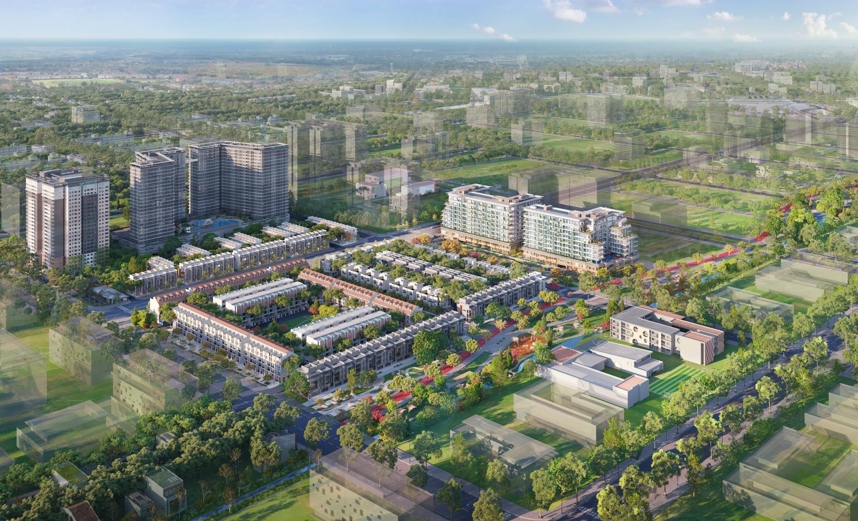 Căn hộ mẫu tại Midori Park