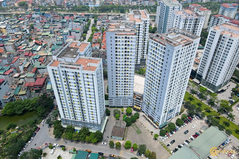 Phối cảnh chung cư Rice City Linh Đàm