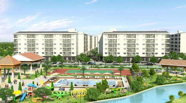 Toàn cảnh chung cư EHome 4, Thuận An, Bình Dương