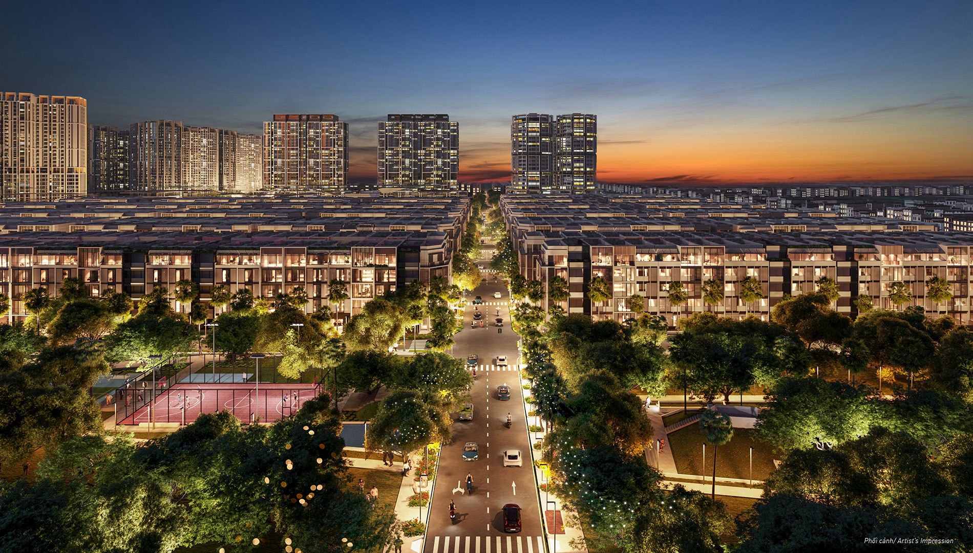 Thiết kế sang trọng bên trong nhà phố The Global City