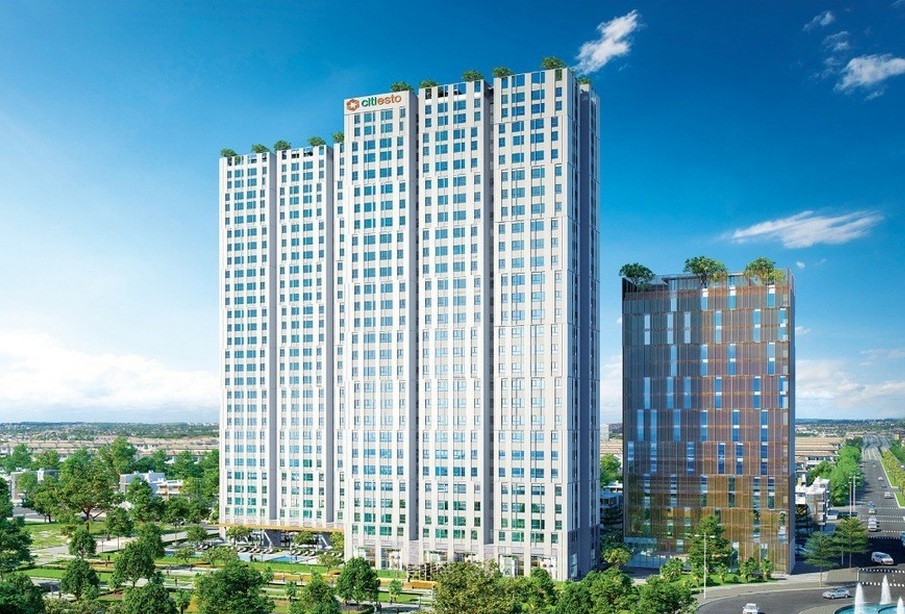 Toàn cảnh chung cư Citi Esto trong Khu đô thị Cát Lái