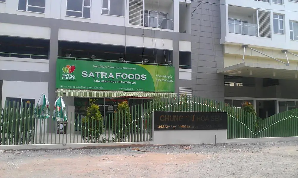 Khu vực xung quanh chung cư Hoa Sen - Lotus Apartment Quận 11