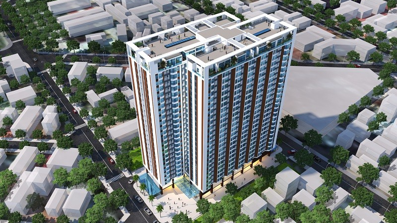 Chung cư HUD Building tại trung tâm phố Tây Nha Trang